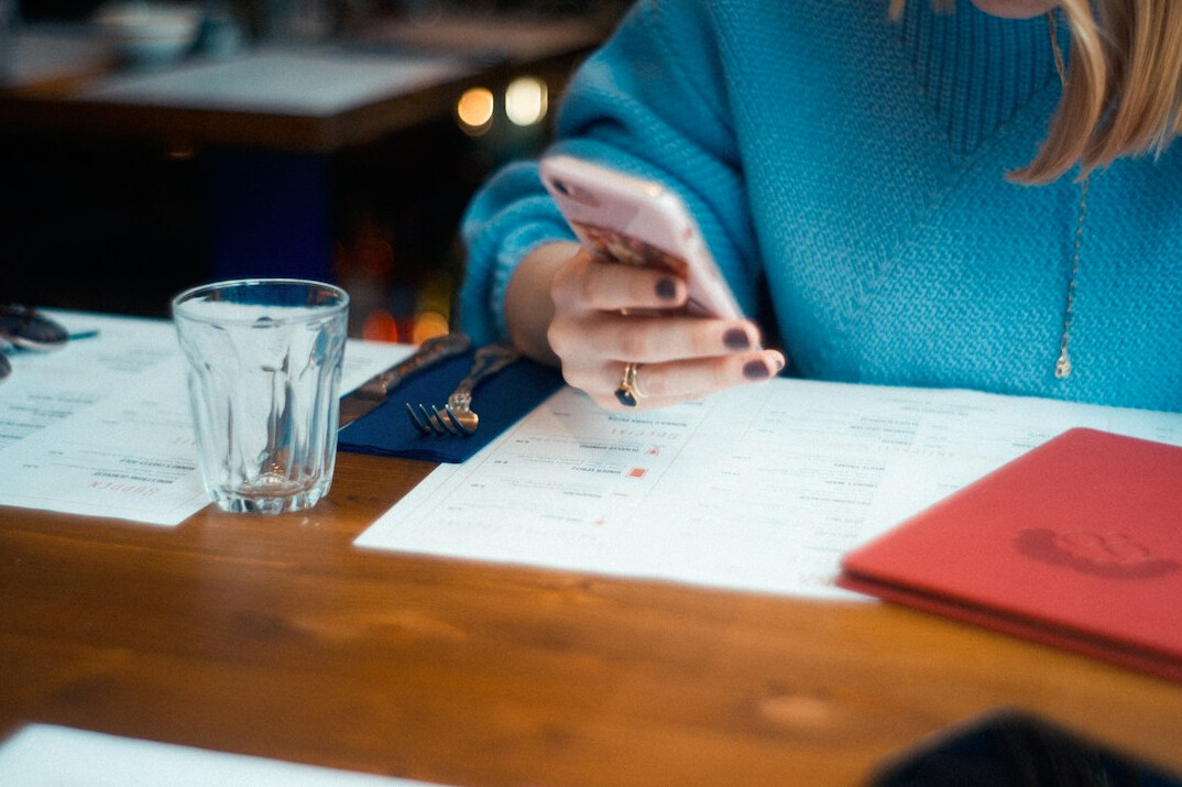 person reviewing budget documents
