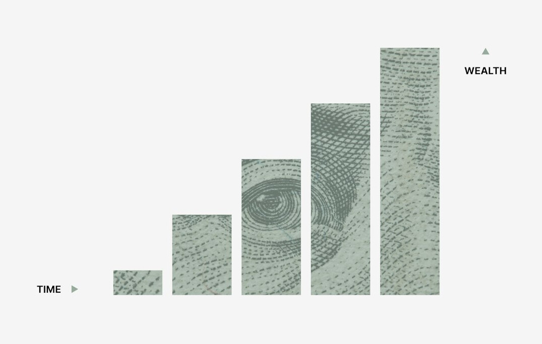 money growing over time